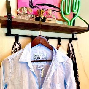 Sexy Blue Frank and Eileen Shirt